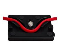 Générique Morsetto per cavo di sicurezza per fotocamera - Supporto in alluminio con rivestimento in silicone | Organizzatore filo antigroviglio | Accessorio Studio fotografico e video, Streaming e