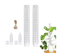 Générique Moss Pole - Tutore per schiuma, impilabile, 63 cm | Tutor per Modello Gratuito Per Orchidea Pomodoro Arrampicante Giardino Vaso Interni E Esterni
