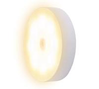 Générique Motion Sensor Light Indoor, Ricaricabile Ceiling Light, 3,38 x 0,7 pollici, Batteria Operata Lamp, Sticky Magnetic Mount, Ideal for Bathroom, Staircase, Cabinet, Closet, Hallway, Bedroom