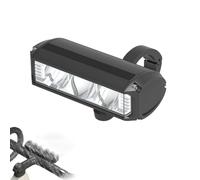 Générique Motorcycle Front Headlight - Super Bright LED Motorbike Headlamp | Headlight ricaricabile per moto, scooter & E-Bikes | Impermeabile Riding Light for Night Visibility & Safety