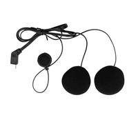 Générique Motorcycle Helmet Microfono, Comunicazione Headphone Microfono, Waterproof Audio System, Clear Noise Reducing, Ideal for Racing, Outdoor Adventures, Long Rides, 30,31 pollici