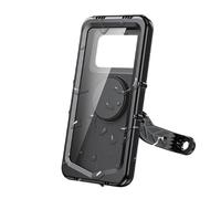 Générique Motorcycle Phone Mount, 360° Rotazione Waterproof Phone Holder, Ip65 Navigation Holder for Motorcycles and Mountain Bikes, 7,56 x 3,94 pollici, Steady Phones Accessories