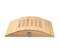 Générique Moxa Box, Wooden Lumbar Moxibustion Burner Box, 14,37 x 2,95 x 11,02 pollici Adorable Compact Multi-Hole Wormwood Case for Back Relaxation Wellness Women Men, multicolore, 36.5x7.5x28cm