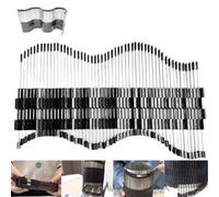 Générique Multi-funzionale Multi-Surface Pipe Profiler Tool, Multipurpose Shape Collector Shaping Tools Molding Tools, Precise Measurement Contour Measuring Tool, and Easy Cutting