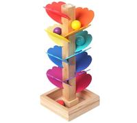 Générique Music Tree Run Toy - Multi Color Marble Ball Track, Interactive Puzzle Costruzione, Sturdy Frame, Educational Development Set | for Preschool Boys Girls Children Cognitive Learning P