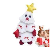 Générique Musical Dancing Christmas Tree Plance - 14,96 Pollici 355g Abs in con Riempimento In Cotone PP, Canto Di Vacanze Brillante | Decorazioni Di Natale Festivo per Camini, Bar, Tabl