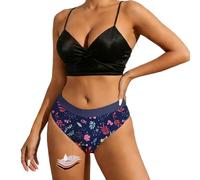 Générique Mutandine mestruali riutilizzabili a 4 strati con fughe per un comfort ottimale e regole (blu, XXL)