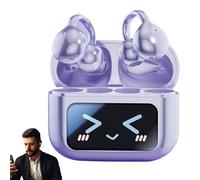 Générique Noise Cancelling Headphones, Lightweight Wireless Headset, Earbuds Design, Portable Over-Ear Fit, Ideal for Running, Esercizio, Ciclismo, Daily Switch and Active Outdoor