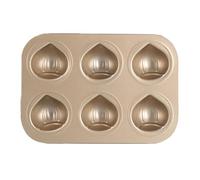 Générique Non stick Baking Tray Muffin Cake Pan | Metal 26,5 × 35 cm Easy Clean Smooth Bakeware Mold | Reusable Oven Baking Sheet For Cupcakes Muffins Dessert Cooking Tool Kitchen Tray