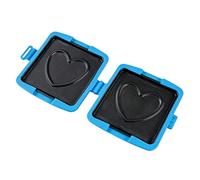 Générique Nonstick Sandwich Maker, Foldable Griddle Pan, Portable Grill Plate, Easy Cooking Kitchen Tool, Compact Food Accessory for Traveling Office Dorm Home Apartment Restaurant Women Men Teens