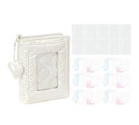Générique Notebook Binder | Vintage Writing Travelers Notebookk | Diario con copertina trasparente e tasca pagine per donne adolescenti college students girls Home Dorm Room School Classroom Study