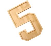 Générique Numbers Charcuterie Board Reusable - Serving Tray Fillable Fruit, Cheese Biscotti Candies, Cioccolati Laurea Compleanno Parties Gatherings | Multipurpose Outdoor Indoor Utility