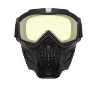 Générique Occhiali da moto | Occhiali caldi rimovibili | Occhiali caldi antiappannamento | Maschera per occhiali Airsoft | Occhiali da motocross Dirtbike Atv durevoli per uomini donne giovani