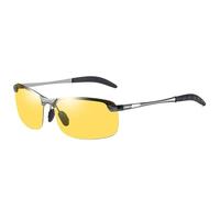 Générique Occhiali Da Sole Fotocromatici, Occhiali Fotocromatici da Donna Anti-riflesso Polarizzati Guida Protezione UV400 Escursionismo Ciclismo Golf, giallo, Se référer au descriptif