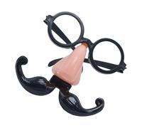 Générique Occhiali da travestimento divertenti - per ripieno di occhiali novità | Dissionner occhiali con baffi | Travestire i gllasses