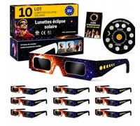 Générique Occhiali Eclipse Solare 2026 Certificati ISO 12312-2 Protezione Osservazione Sole. Confezione da 12