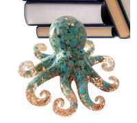 Générique Octopus Sculpture - Animal Craft Statua | Lungo Tentacoli Octopus Figurine | Piccolo Octopus Pendant Home Decor for Home Desktop Home Resin Crystal Long Tentacoli Octopus Figurine