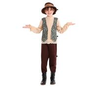 Générique Oktoberfest Tedesco bambino per festa spettacolo e cosplay con pantaloni corti per 2 - 12 anni da bambino T570
