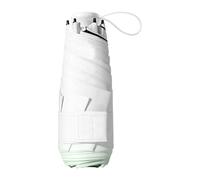 Générique Ombrello pieghevole compatto a caldo e antivento mini sole e protezione da pioggia, leggero ombrello portatile per sole e pioggia