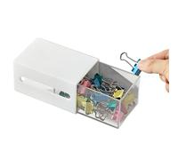 Générique Organizzatore Da Parete Bagno - Contenitore Autoadesivo Doppio Orientamento | Supporto Da Parete Bagno - per Cucina Soggiorno Camera Da Dormitorio Scrivania Parrucchiere Trucco