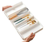 Générique Organizzatore per cassetti per utensili da cucina - Porta per stoviglie e posate estensibile | Organizzatore di utensili da cucina | per casa, appartamento, ristorante