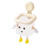 Générique Organizzatore Robot A - Organizer Cartoon per Bagno | Espositore con Presa d'acqua per Bagno Cucina Spazzolino Da Denti Cosmetici