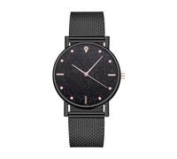 Générique Orologi da donna, orologio da polso impermeabile - orologio da polso da donna, impermeabile, per riunioni di viaggio, viaggio, per affari, compleanni, esami della madre e della moglie, Nero