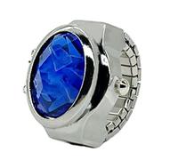 Générique Orologio ad anello,Orologio da da donna, impilabile con movimento creativo, anelli impilabili con cestello regolabili per donne e uomini, blu, Se référer au descriptif, riferimento