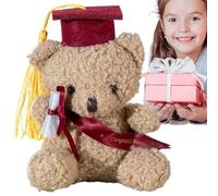 Générique Orso di laurea in Peluche - Soffice in Peluche da 5,1 Pollici con Cappello e Scorrimento, di Laureati | Scuola che lascia il Regalo, Ornamento da Ufficio per Le,