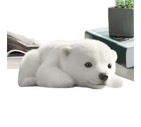 Générique Orso polare in peluche | Orso di peluche - Compagno Emotivo morbido per dormire la notte, decorazione per la casa, camera da , regalo di compleanno per feste e adulti