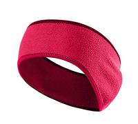 Générique Paletta in Fibra Corsa in Pile contro il Vento e il Freddo delle Orecchie e Ciclismo Caldo Bianco Nero (Hot Pink, One Size)