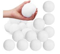 Générique Palle Di Neve per - False Di Neve per Gioco Al Coperto | Artificiale Bianco Realistico per Il Gioco Di Lanciare | Attività Divertente Di Lotta Di Palle