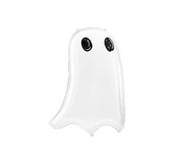 Generique - Palloncino in Alluminio Fantasma Bianco 68 cm - Grigio, Bianco - Taglia Unica
