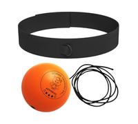 Générique Pallone da boxe | con fascia regolabile, traspirante e morbido, palla da riflesso per boxe - per principianti, fitness, MMA, miglioramento dei riflessi