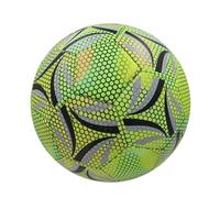 Générique Pallone da calcio riflettente, Fosforescente, taglia ufficiale 4/5, ideale per gli adulti e gli sport all'aria aperta, giochi per ragazzi e ragazze, ideale