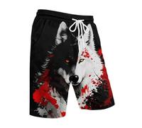 Générique Pantaloncini da uomo casual estivi elasticizzati a quattro vie con cinque tasche e stile atletico leggero, Le Noir, S