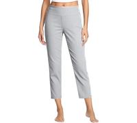 Générique Pantaloni a tre quarti casual e alla moda con dettagli abbottonati per un uso quotidiano, perfetti per l'estate e facili da lavare, vestibilità elegante e confortevole, Grigio chiaro