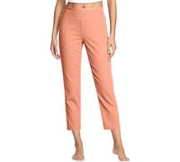 Générique Pantaloni a tre quarti casual e alla moda con dettagli abbottonati per un uso quotidiano, perfetti per l'estate e facili da lavare, vestibilità elegante e confortevole, arancione, S