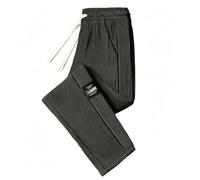 Générique Pantaloni casual leggeri, comodi e freschi per l'estate, vestibilità dritta, ventilati e comodi al cavallo, ideali per il lavoro e il relax., verde, XXL