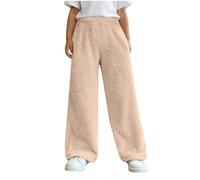Générique Pantaloni da jogging da ragazzo, da jogging con coulisse, comodi, pantaloni per ragazzo, allenamento, pantaloni in vita elastica, per bambini, baggy ragazzo, Kaki-b, 8-9 Anni