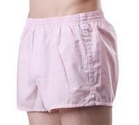 Générique Pantaloni larghi a quadri da uomo in cotone confortevole e traspirante ideale per la casa relax e notte
