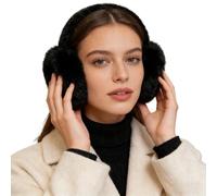 Générique Paraorecchie da donna | paraorecchie pieghevole | paraorecchie ragazza per giorni freddi - per fidanzata studentesse anziane viaggi scuola camminata, Nero , Se référer au descriptif