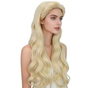 Générique Parrucca da gioco per accessorio riccio, morbida, realistica, traspirante, per Halloween e gioco di ruolo, per feste in costume, spettacolo di foto, performance scenica di ruolo