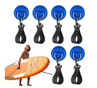 Générique Patch e corda, fascette per paddle - 6 toppe stabili a fissaggio rapido multifunzionali, fibbia fissa marina stabile, fibbia per cordino da paddle per Radeau, Barca, Kayak, canoa