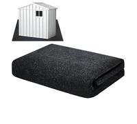 Générique Pavimento per capannone, Felt impermeabile e lavabile, tappeto da pavimento 1,5 x 1.per capannone da giardino, cortile posteriore fattoria officina terrazza sottosuolo garage