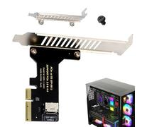 Générique PCIe Expansion Card, Expansion Card External, High-Speed Versatile Port, Computer Accessory Motherboard, Enhanced Read/Write Speeds, Stabile Data Transmission, Ideal