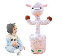 Générique Peluche Animale Interattivo - Imite Suoni & Filastrocche Inglesi | Giocattolo Educativo Bambina per Aiutare Parlare Compleanno & Feste