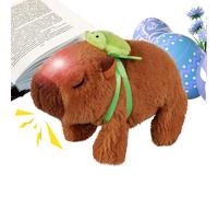 Générique Peluche Capybara Camminatrice | Giocattolo di peluche animale domestico elettronico - Capybara - per cucina giardino tessuto pelle carta moquette libero creativo