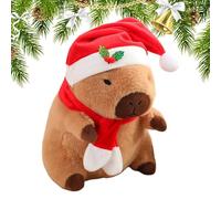 Générique Peluche Capybara | Cuscino e cuscino animale per sedia,Giocattoli Capybara morbidi per abbracci,per fidanzate famiglie, ragazzi, casa, divano, camera da , Halloween, Natale
