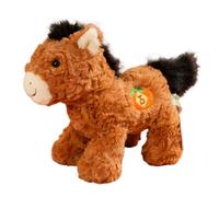 Générique Peluche Cavallo 'anno 2026, Statuetta Equina dello Zodiaco, Giocattolo Morbido E Confortevole, Peluche, Cavallo Lunare, Animale Da Collezione, Oroscopo Cinese, Figura Tis
